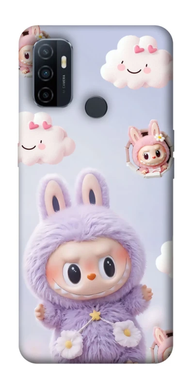 Чехол на Oppo A53 / A32 / A33 Labubu & clouds фото 1 из 1