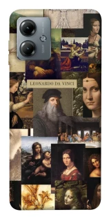 Чехол на Motorola Moto G14 Leonardo da Vinci фото 1 из 1