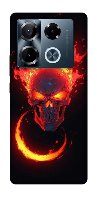 Чохол на Infinix Note 40 Pro 4G Blood Skull фото 1 з 1