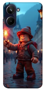 Чехол на Realme 10 4G Roblox Fire Logo Blue Flames фото 1 из 1