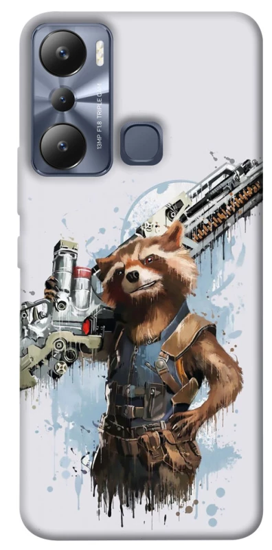 Чехол на Infinix Hot 20i Rocket Raccoon фото 1 из 1