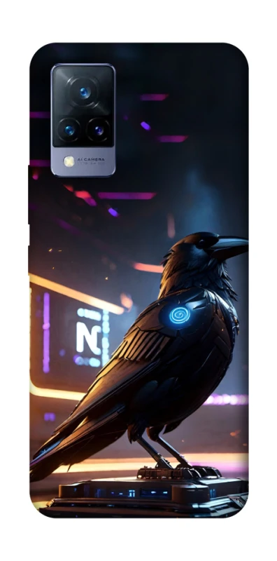 Чехол на Vivo V21 Cyber Raven фото 1 из 1