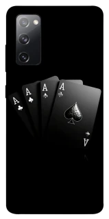 Чехол на Samsung Galaxy S20 FE Black Cards фото 1 из 1