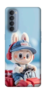 Чохол на Oppo Reno 4 Pro Labubu in the car фото 1 з 1