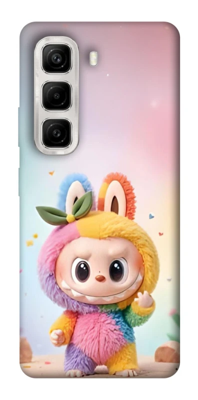 Чохол на Infinix Hot 50 4G Labubu colored фото 1 з 1