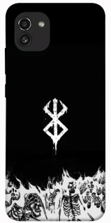 Чохол на Samsung Galaxy A03 Berserk skeletons фото 1 з 1