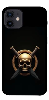 Чехол на Apple iPhone 12 mini (5.4") Golden Skull фото 1 из 1