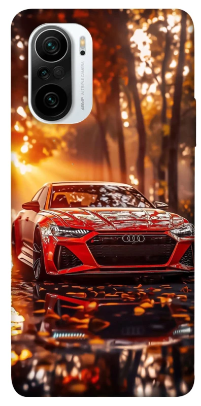 Чехол на Xiaomi Redmi K40 / K40 Pro / K40 Pro+ / Poco F3 Audi at sunset фото 1 из 1