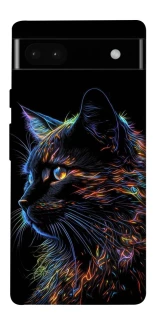 Чехол на Google Pixel 6a Черный кот фото 1 из 1