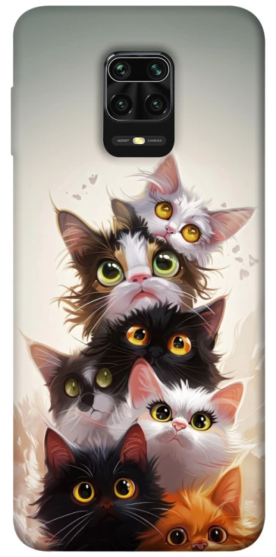 Чехол на Xiaomi Redmi Note 9s / Note 9 Pro / Note 9 Pro Max Сat eyes фото 1 из 1