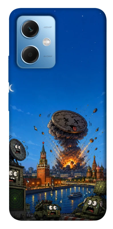 Чохол на Xiaomi Poco X5 5G Moscow never sleeps ver.8 фото 1 з 1