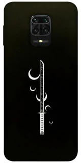 Чехол на Xiaomi Redmi Note 9s / Note 9 Pro / Note 9 Pro Max Самурай всегда с катаной фото 1 из 1