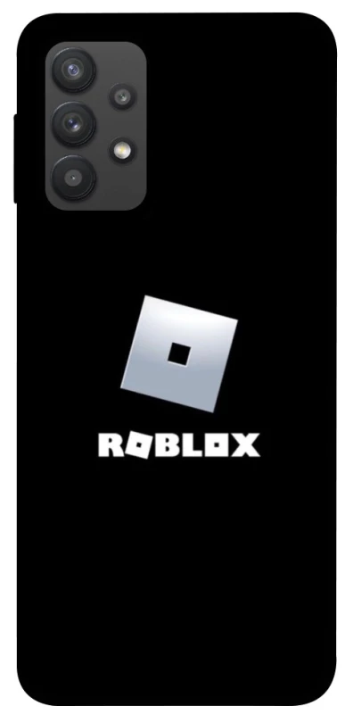 Чохол на Samsung Galaxy A32 (A325F) 4G Roblox logo black фото 1 з 1