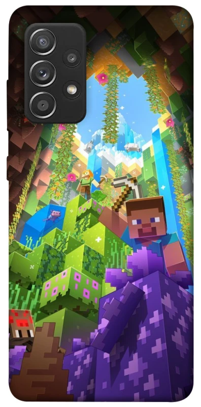 Чохол на Samsung Galaxy A52 4G / A52 5G Minecraft forever фото 1 з 1