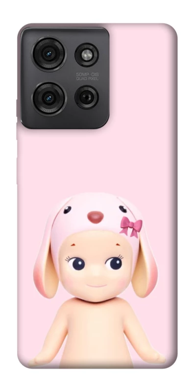 Чехол на Motorola Moto G75 Pink Ribbon Hop фото 1 из 1