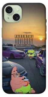 Чохол на Apple iPhone 15 Plus (6.7") Патрік на перегонах фото 1 з 1