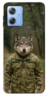 Чохол на Motorola Moto G84 Вовк захисник фото 1 з 1
