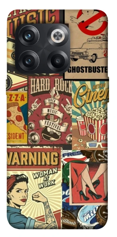 Чохол на OnePlus 10T Retro collage ver.2 фото 1 з 1