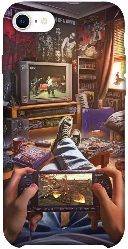 Чохол на Apple iPhone SE (2020) Retro style v4 фото 1 з 1