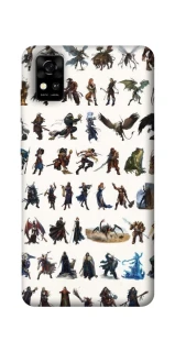 Чохол на ZTE Blade A31 Character Selection фото 1 з 1