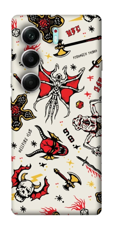 Чохол на Tecno Camon 40 Pro 5G Stranger Things ver.2 фото 1 з 1