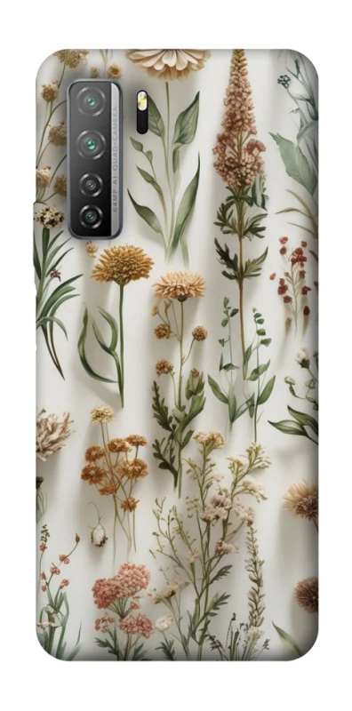 Чохол на Huawei Nova 7 SE Floral design ver.2 фото 1 з 1