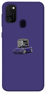 Чехол на Samsung Galaxy M30s / M21 Porsche purple фото 1 из 1