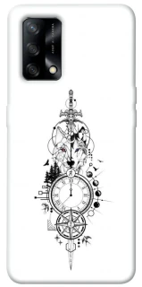 Чехол на Oppo A74 4G Tattoo ver.8 фото 1 из 1