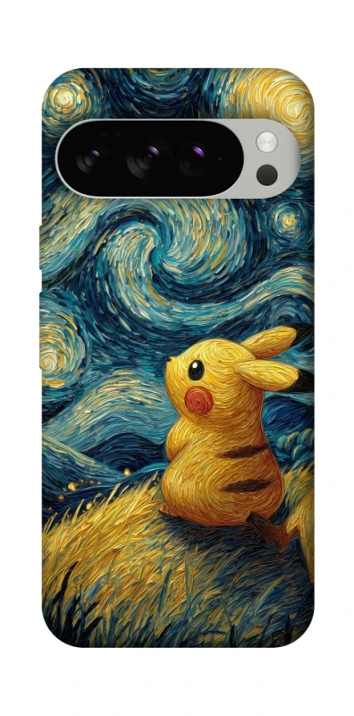 Чохол на Google Pixel 10 Pro Pikachu and Van Gogh фото 1 з 1