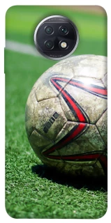Чехол на Xiaomi Redmi Note 9 5G / Note 9T Мяч на газоне фото 1 из 1