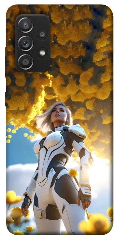 Чохол на Samsung Galaxy A52 4G / A52 5G Cyber space girl ver.3 фото 1 з 1