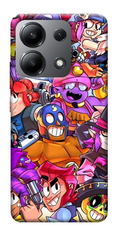 Чехол на Xiaomi Redmi Note 13 4G Brawl Stars ver.9 фото 1 из 1