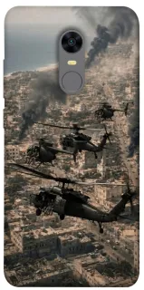 Чехол на Xiaomi Redmi 5 Plus / Redmi Note 5 (Single Camera) Black hawk фото 1 из 1