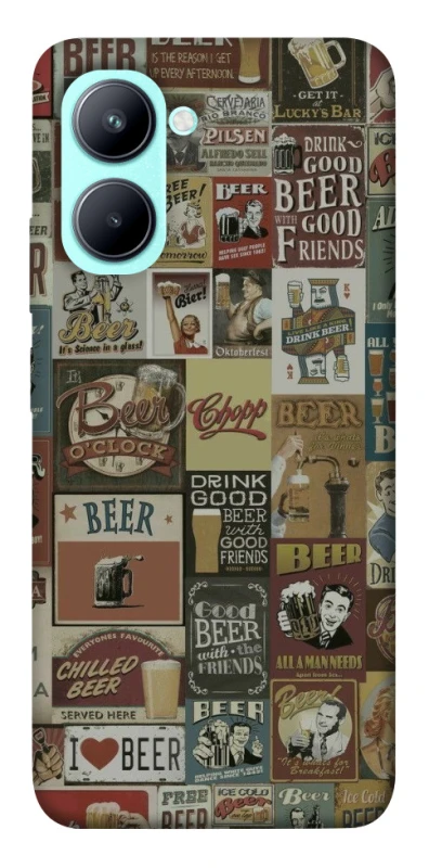 Чехол на Realme C33 Retro collage ver.1 фото 1 из 1