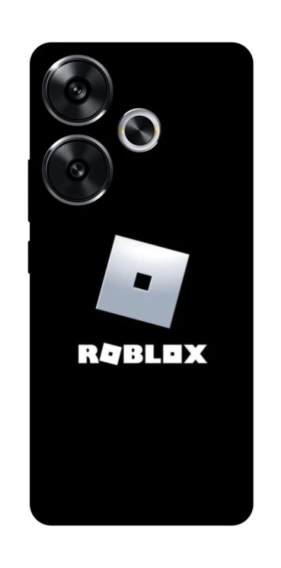 Чохол на Xiaomi Poco F6 Roblox logo black фото 1 з 1