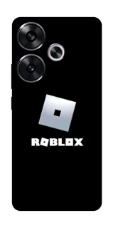 Чохол на Xiaomi Poco F6 Roblox logo black фото 1 з 1