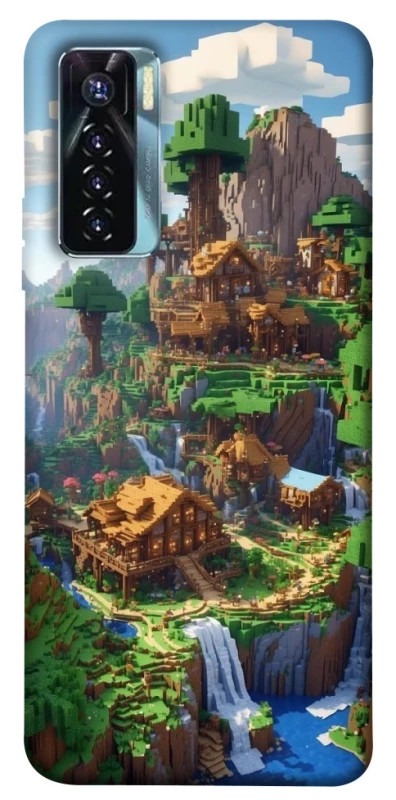 Чохол на TECNO Camon 17 Pro Minecraft universe фото 1 з 1