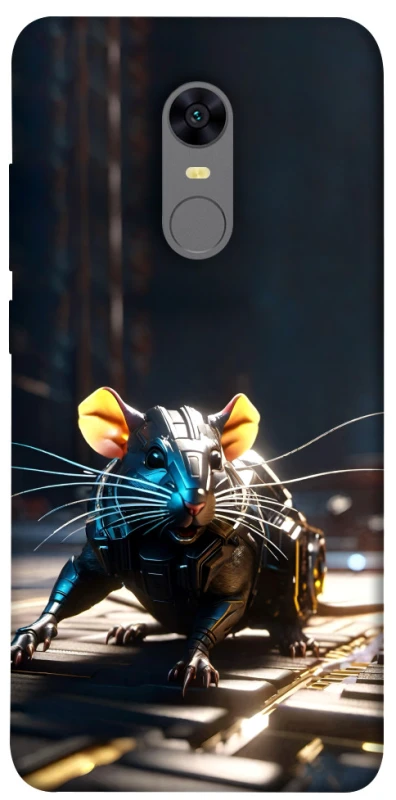 Чехол на Xiaomi Redmi 5 Plus / Redmi Note 5 (Single Camera) Cyber rat фото 1 из 1