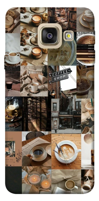 Чохол на Samsung A520 Galaxy A5 (2017) Coffee collage ver.3 фото 1 з 1
