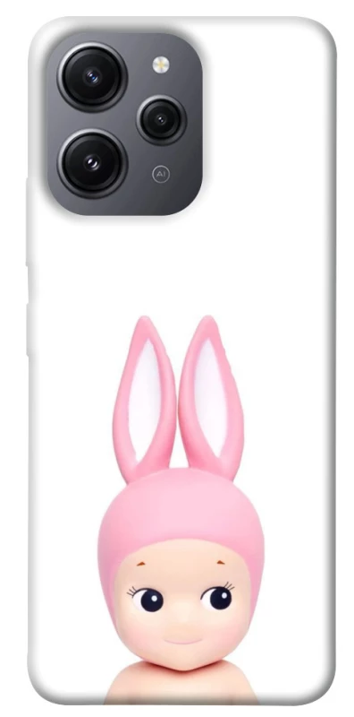 Чехол на Xiaomi Redmi 12 Minimal Bunny Peek фото 1 из 1