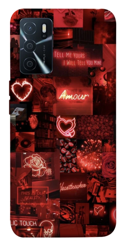 Чохол на Oppo A16s / A16 Love collage ver.6 фото 1 з 1