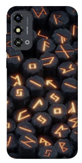 Чехол на ZTE Blade A53 Огненые руны фото 1 из 1