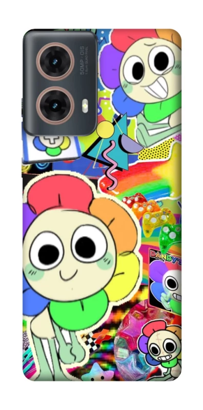 Чохол на Motorola Moto G85 Dandy world collage фото 1 з 1