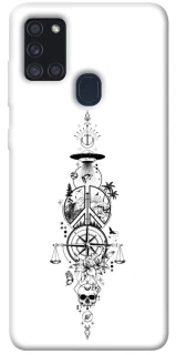 Чехол на Samsung Galaxy A21s Tattoo ver.7 фото 1 из 1
