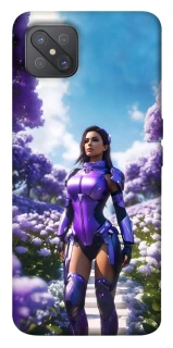 Чохол на Oppo A92s Cyber space girl ver.4 фото 1 з 1