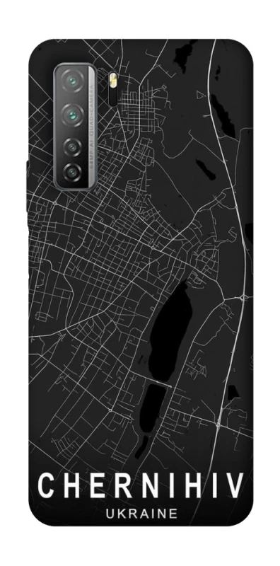 Чехол на Huawei Nova 7 SE Chernihiv map фото 1 из 1