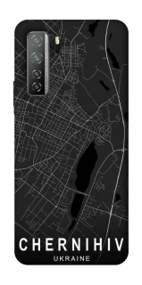 Чехол на Huawei Nova 7 SE Chernihiv map фото 1 из 1