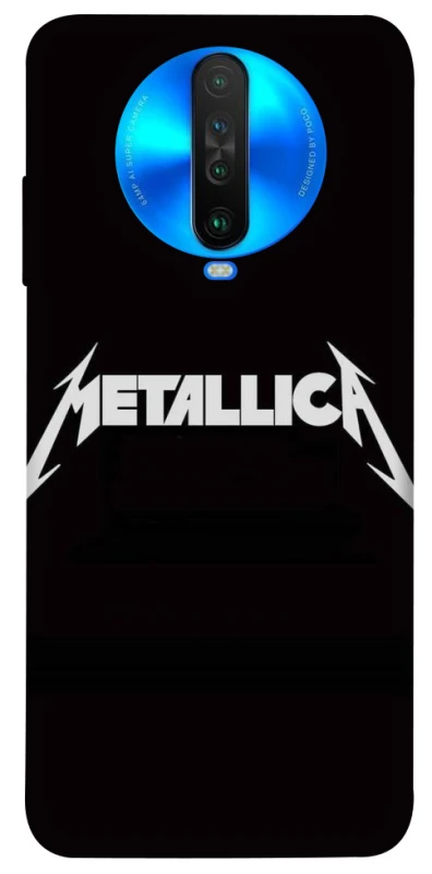 Чехол на Xiaomi Poco X2 Metallica logo фото 1 из 1