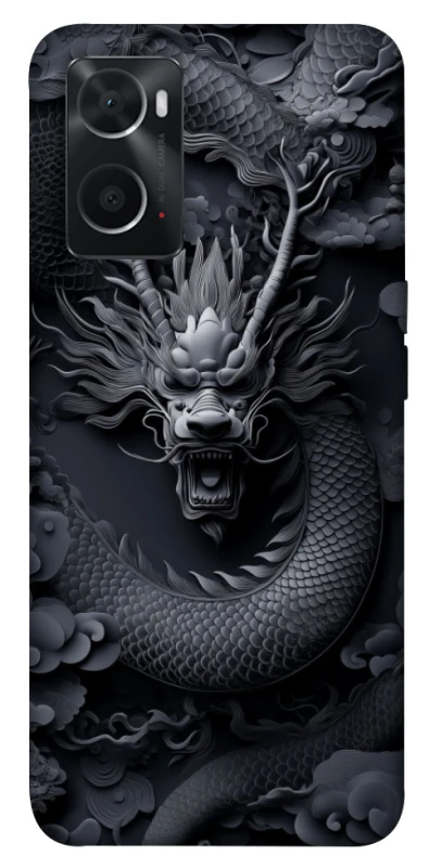 Чохол на Oppo A76 4G black dragon фото 1 з 1