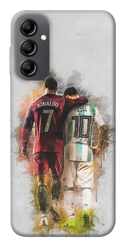 Чохол на Samsung Galaxy A14 4G/5G Ronaldo та Messi фото 1 з 1